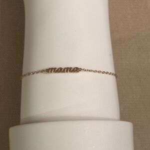 Tiny Tags 14K Gold “Mama” bracelet